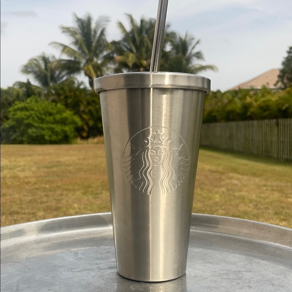 Starbucks Silver Stainless Steel Tumbler